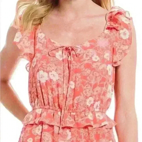 a loves a- Sleeveless  Floral Print Jumpsuit - Picture 3 of 8